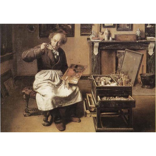 Le broyeur de couleurs – 1873 – (Vergote de landsheer)